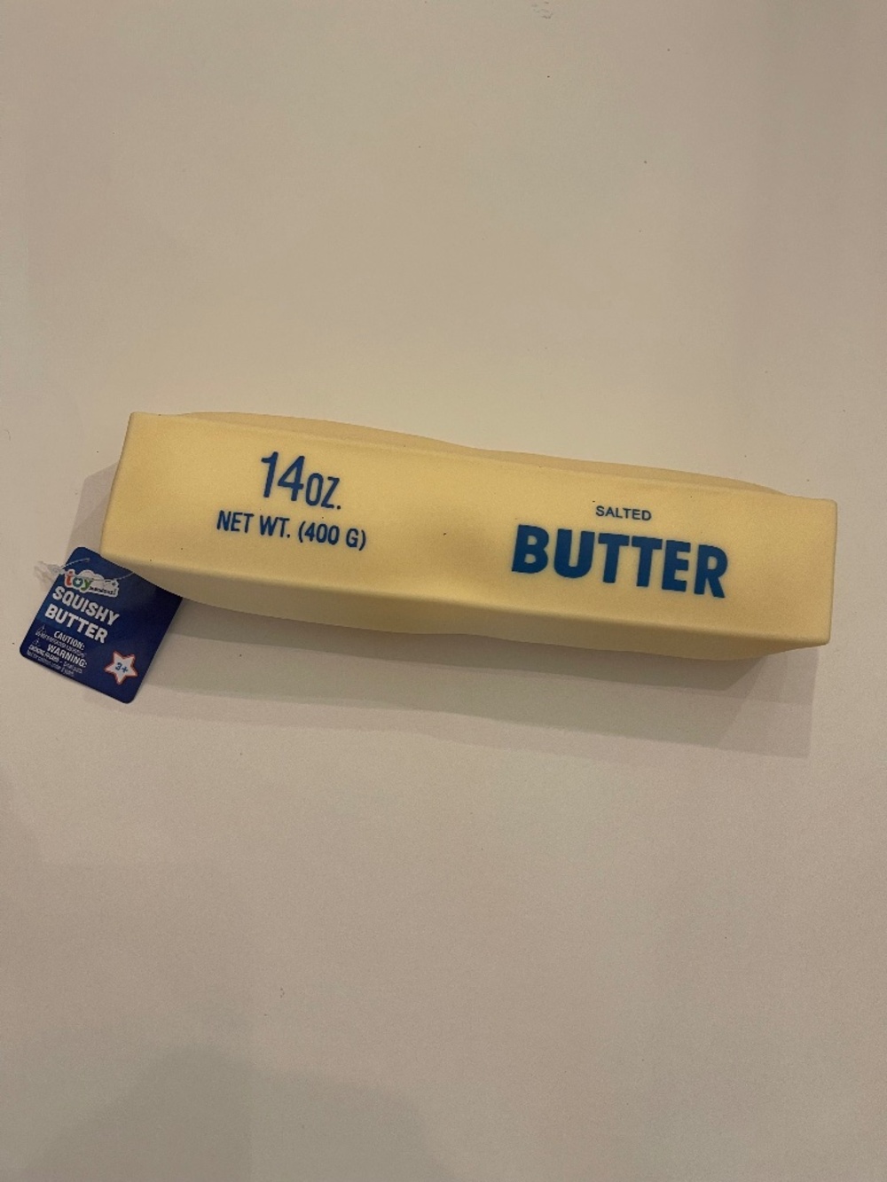 Squishy Butter Stick Large 14 oz. Squishy Toy NEW